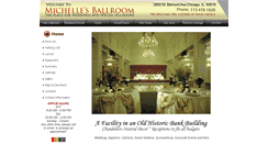 Desktop Screenshot of michellesballroom.com